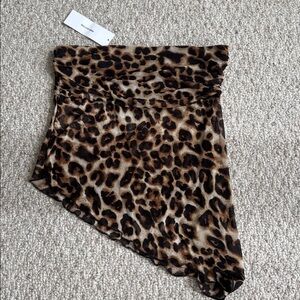 Urban Outfitters Leopard Print Top